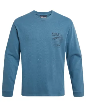 Craghoppers Mens National Trust Limestone Top Cotton Crew Sweatshirts