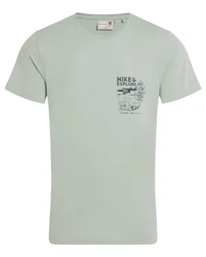 Craghoppers Mens National Trust Sabden Short Sleeved T-Shirt Cotton Crew Neck Tees Men