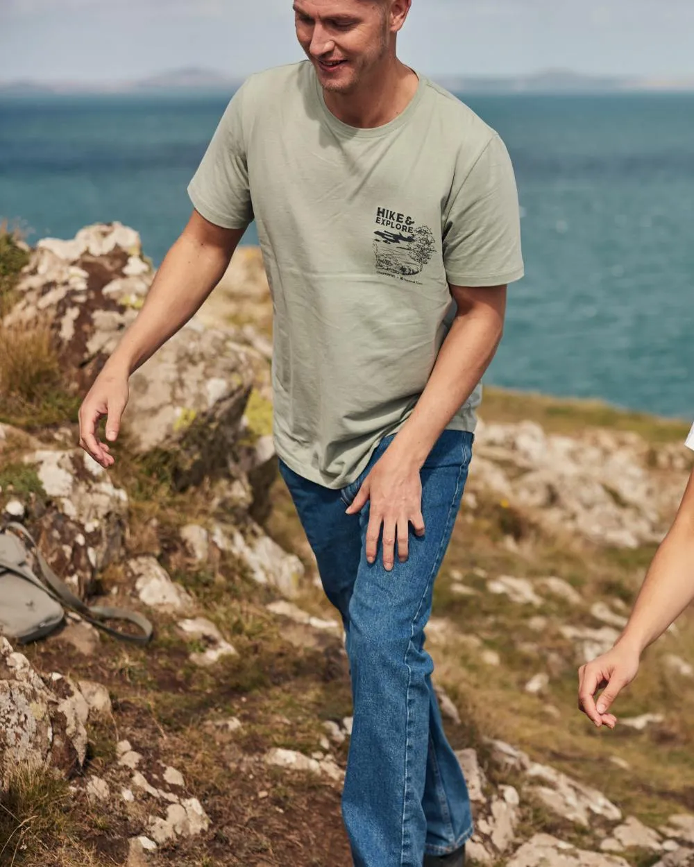 Craghoppers Mens National Trust Sabden Short Sleeved T-Shirt Hiking Shirts for Men