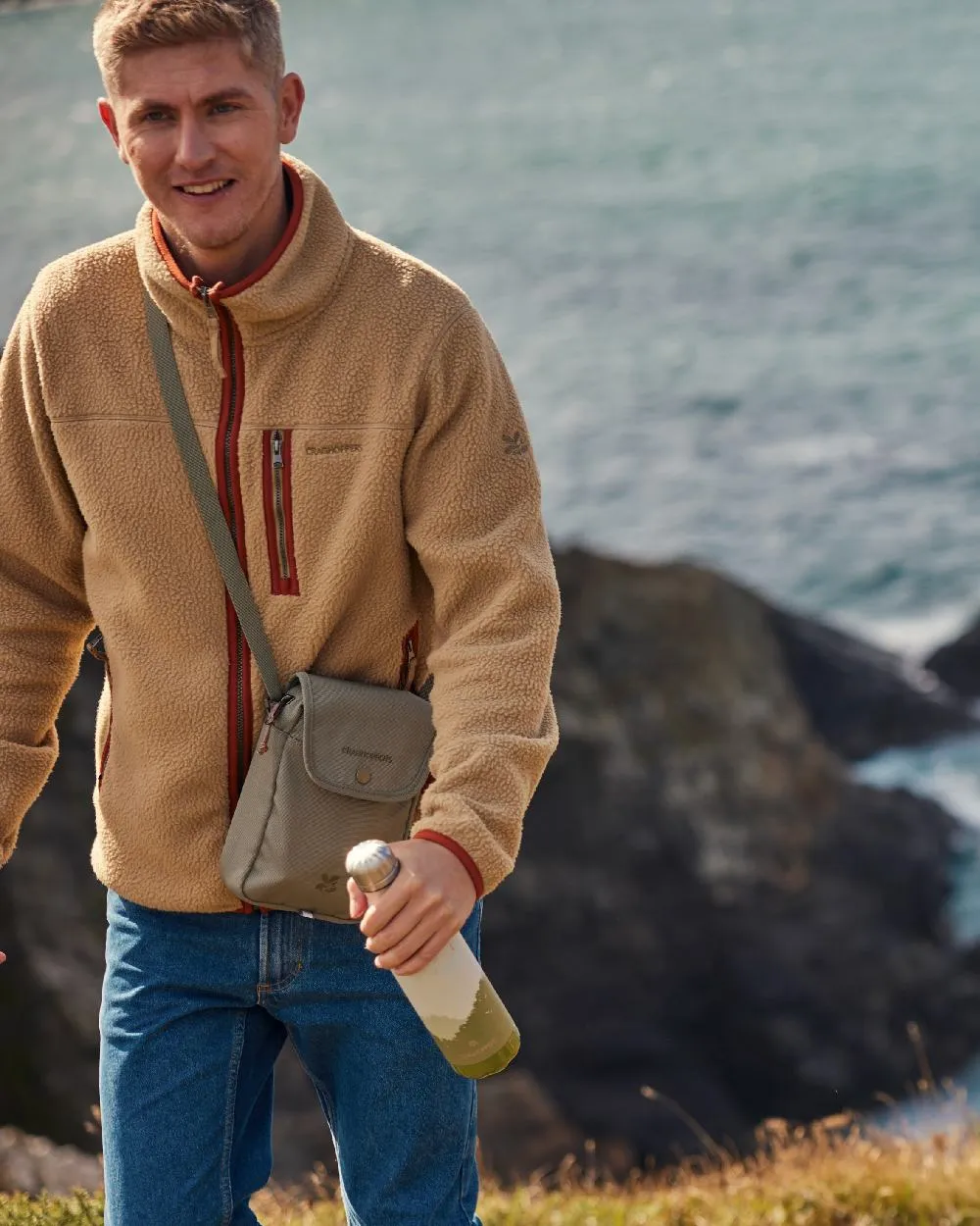 Craghoppers Mens National Trust Whitendale Full Zip Fleece Jacket Cotton Polo Shirts Men