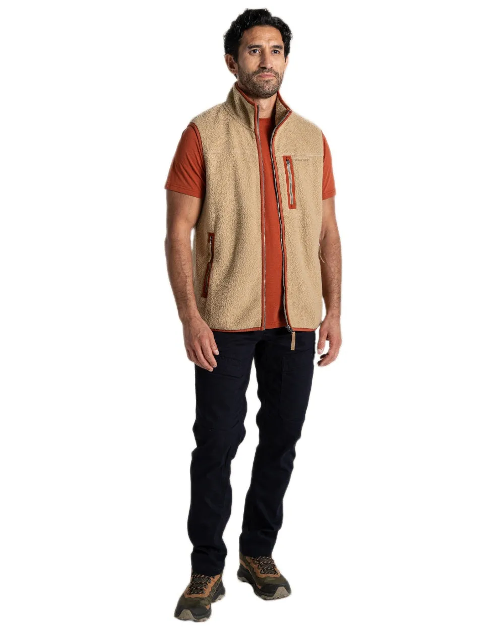 Craghoppers Mens National Trust Whitendale Vest Tattersall Dress Shirts