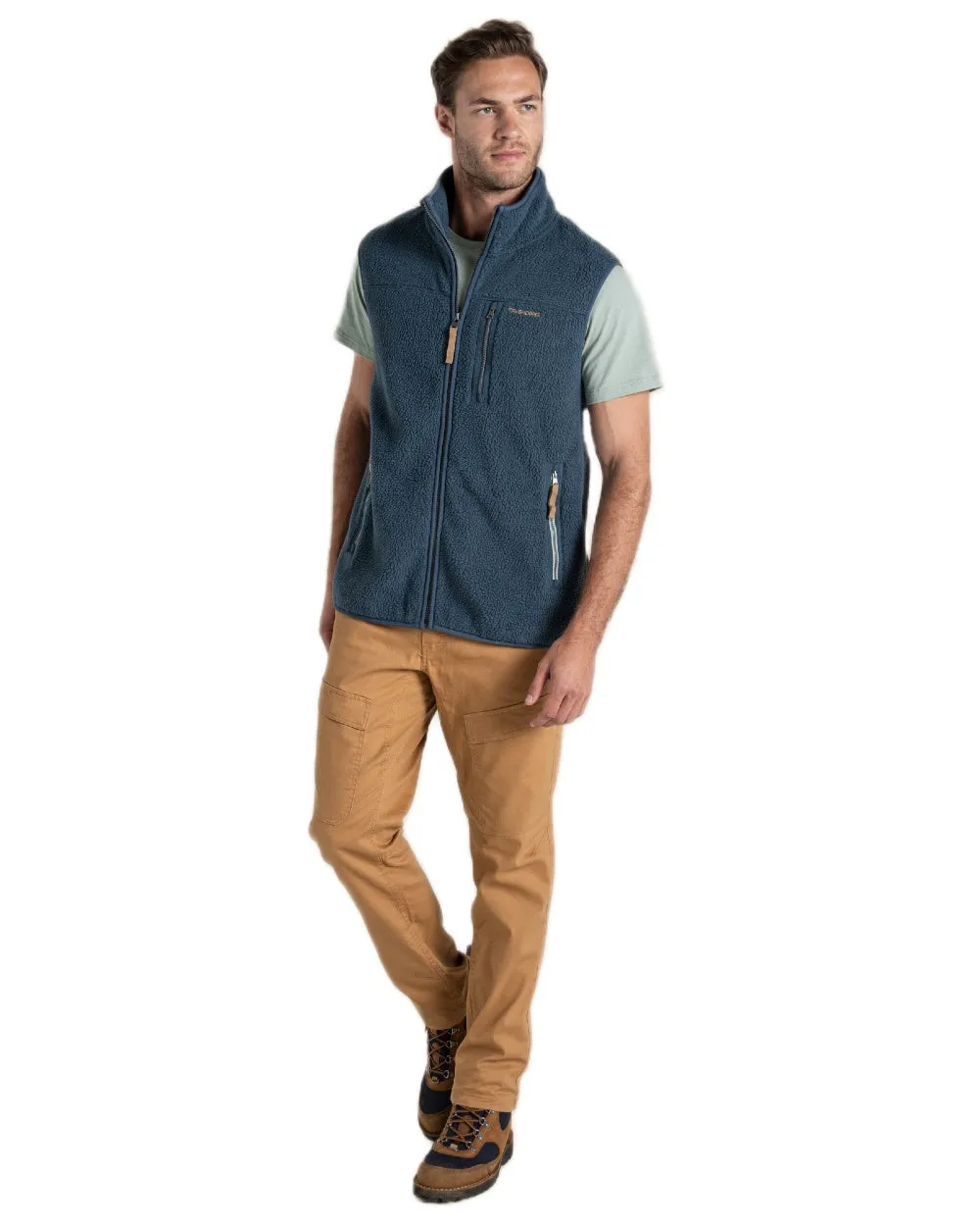 Craghoppers Mens National Trust Whitendale Vest Tattersall Dress Shirts