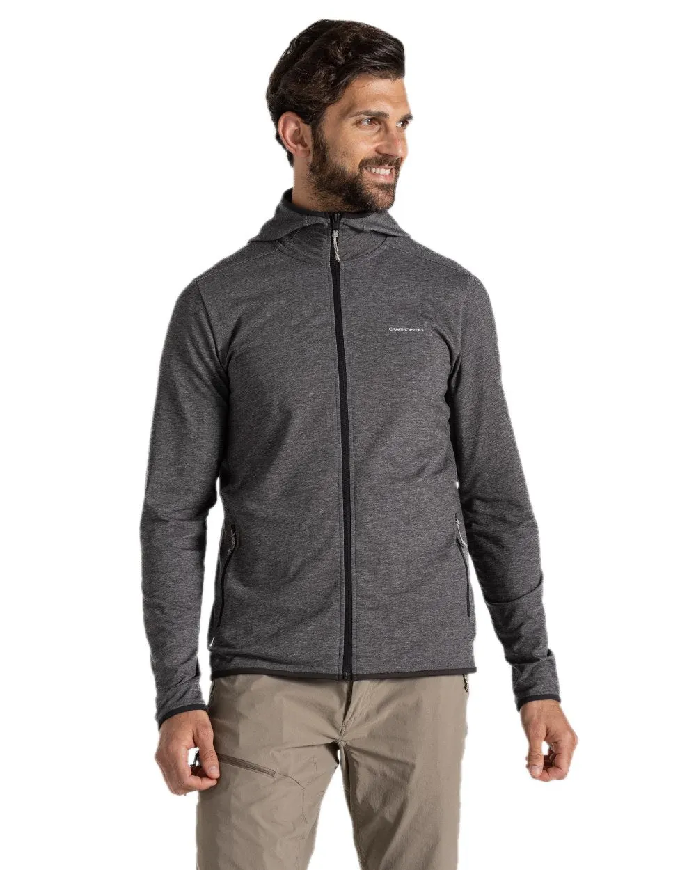 Craghoppers Mens NosiLife Deft Hooded Jacket Lightweight Rain Jackets