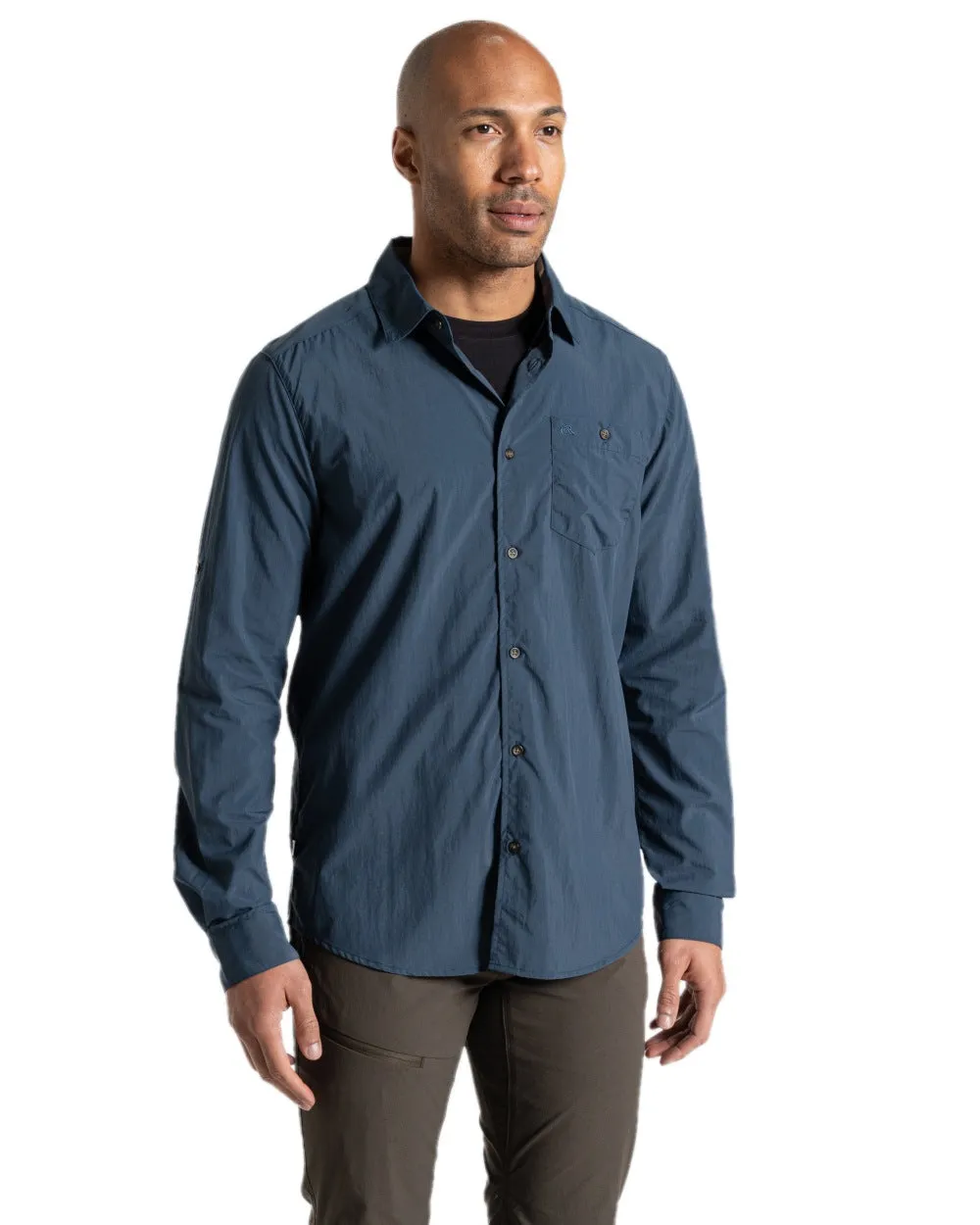 Craghoppers Mens NosiLife Nuoro Long Sleeved Shirt II Hiking Shirts for Men