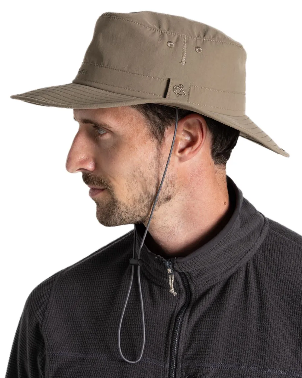 Craghoppers Mens NosiLife Outback Hat II Farming Sun Protection Hats