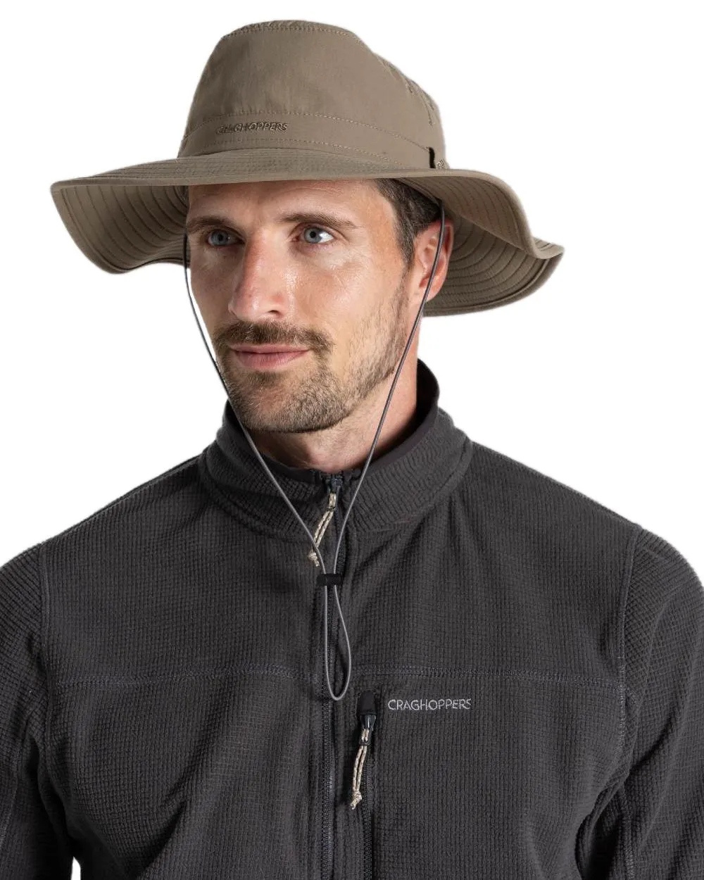 Craghoppers Mens NosiLife Outback Hat II Farming Sun Protection Hats