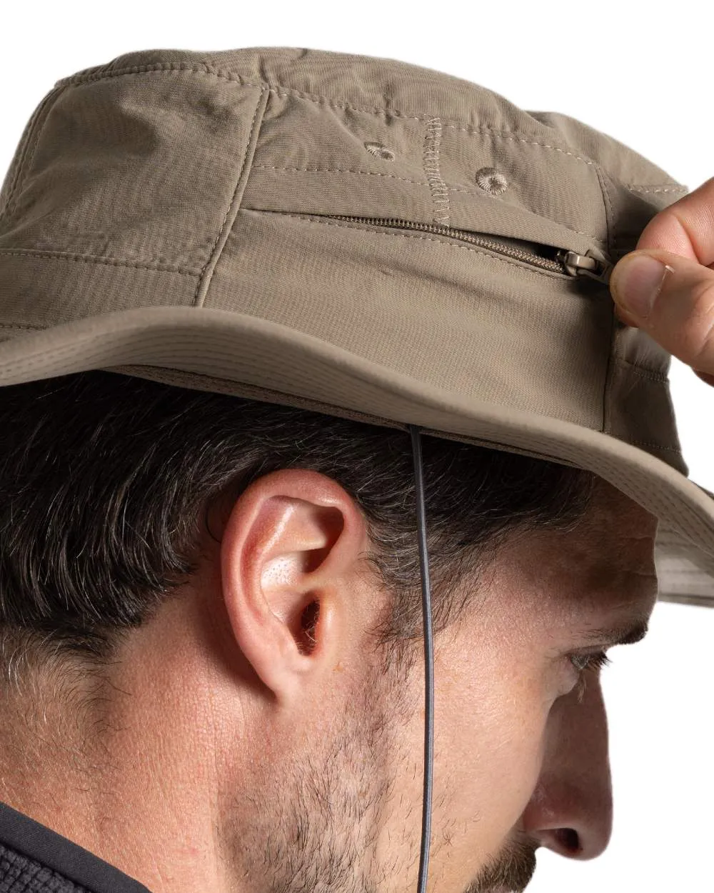 Craghoppers Mens NosiLife Outback Hat II Farming Sun Protection Hats