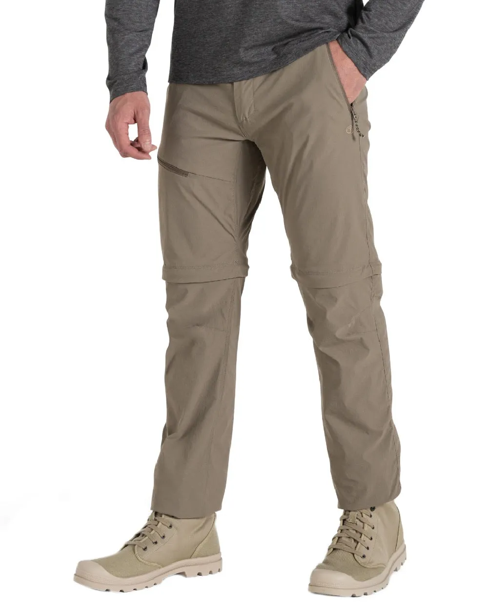 Craghoppers Mens NosiLife Pro Convertible Trouser III Walking Cargo Shorts