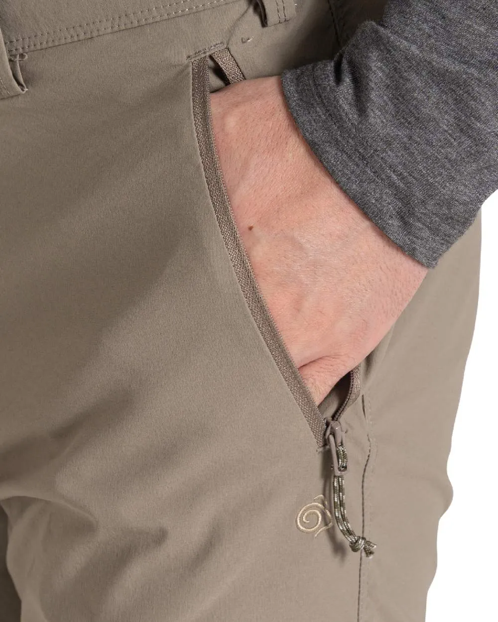 Craghoppers Mens NosiLife Pro Convertible Trouser III Walking Cargo Shorts