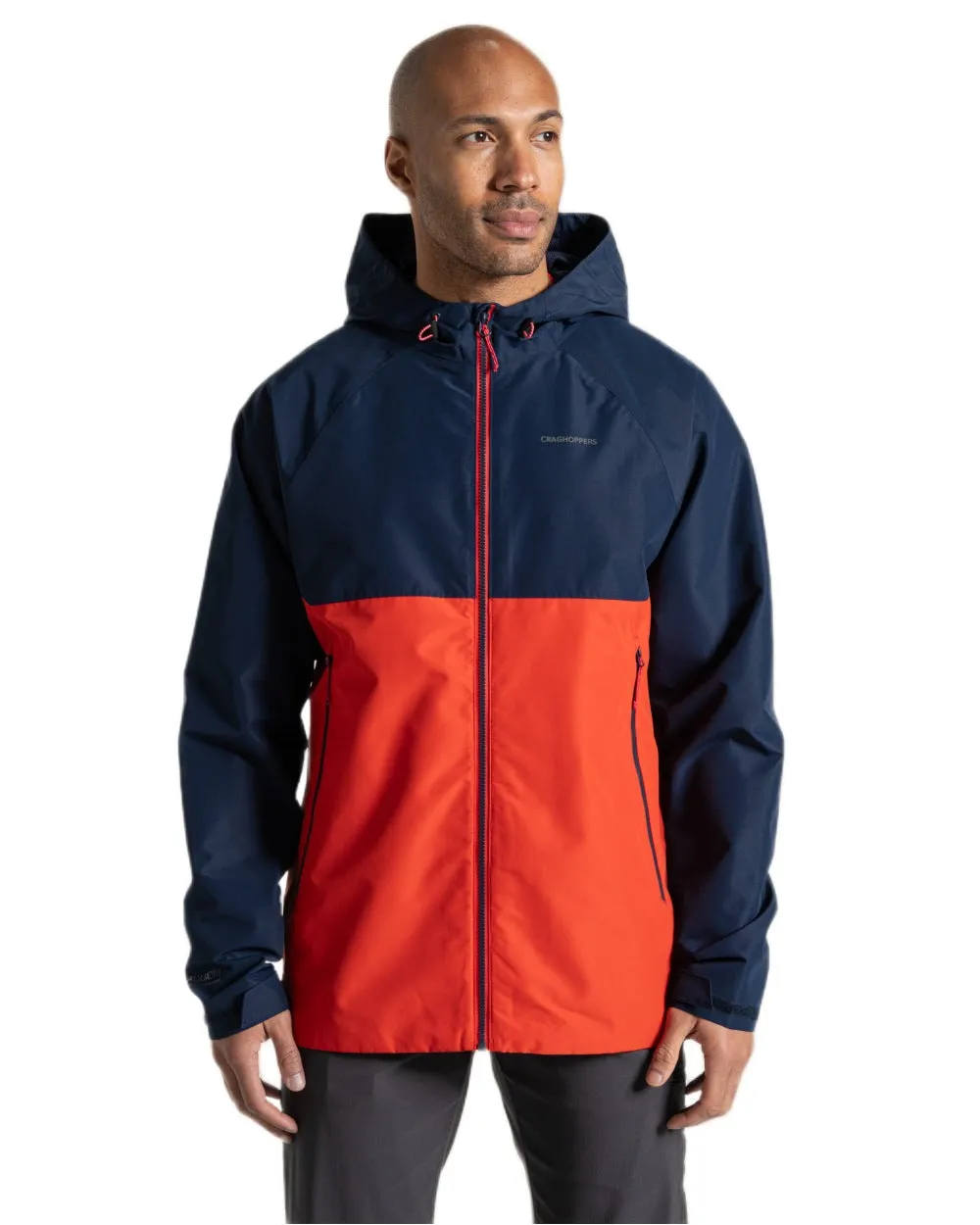 Craghoppers Mens Osuna Waterproof Jacket Lightweight Rain Jackets