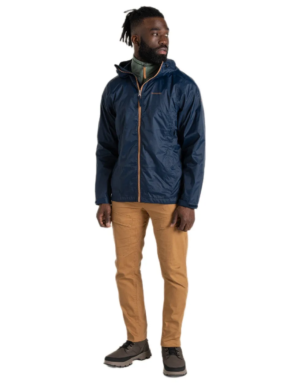 Craghoppers Mens Owler Waterproof Packable Jacket Men's Jackets and Coats