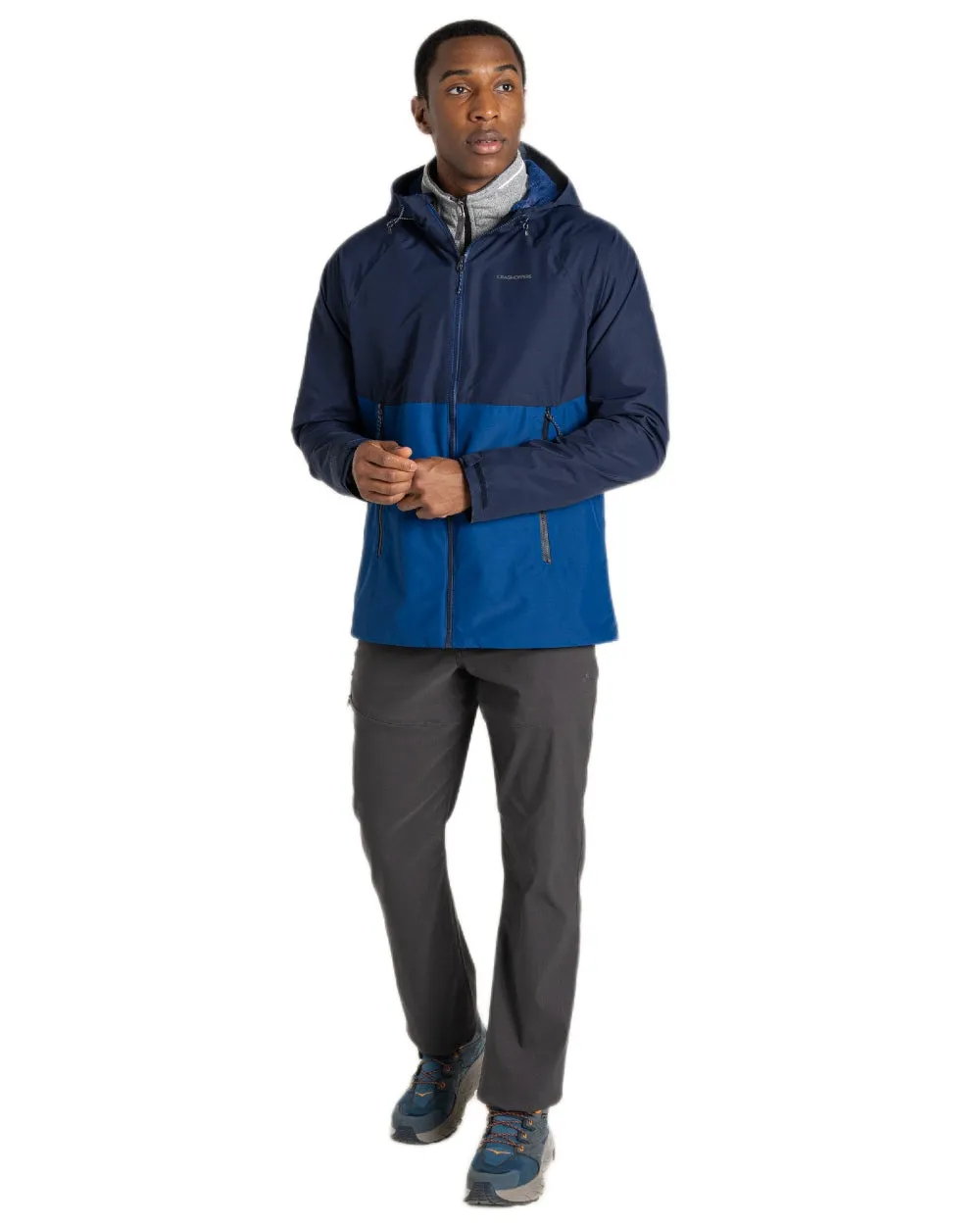 Craghoppers Mens Sebastian Waterproof Jacket Lightweight Rain Jackets