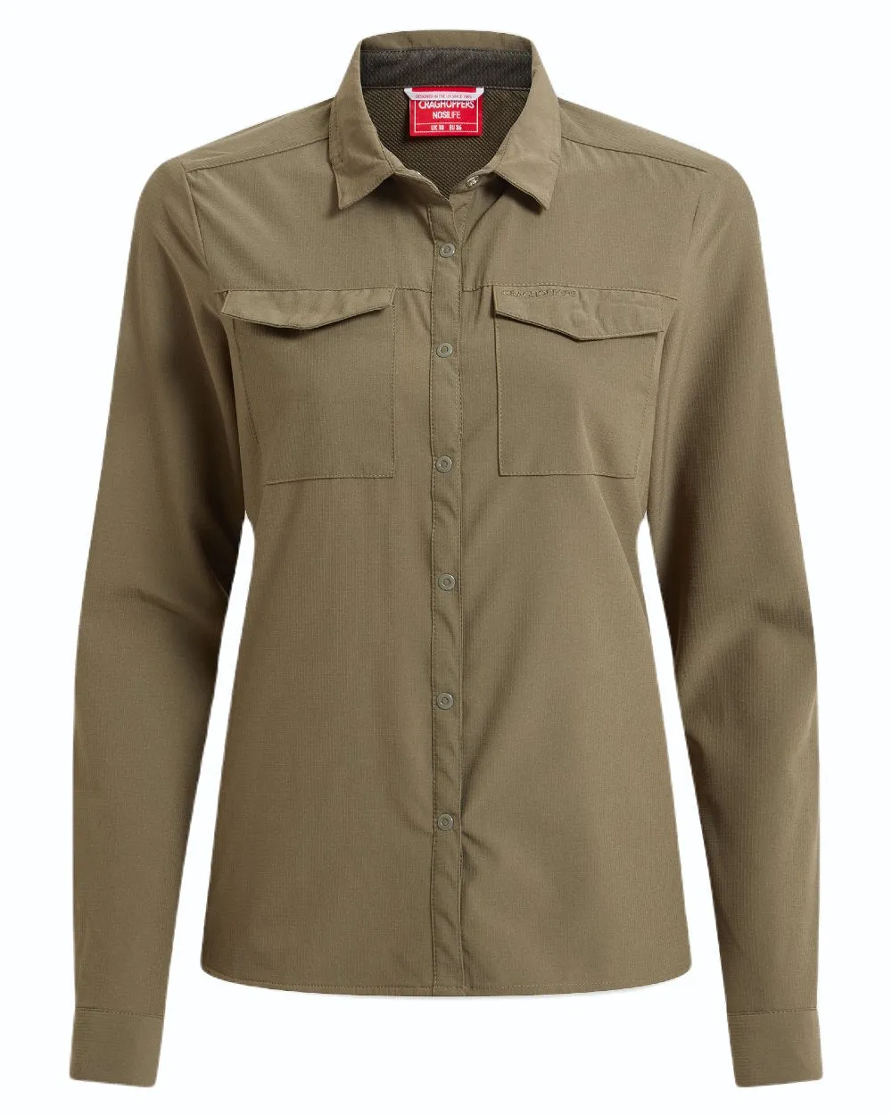 Craghoppers NosiLife Pro Ladies Long Sleeve Shirt Quick-Dry Hiking Shirts