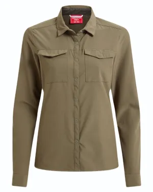 Craghoppers NosiLife Pro Ladies Long Sleeve Shirt Quick-Dry Hiking Shirts