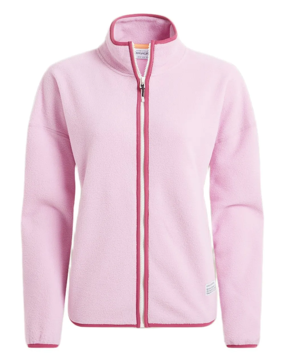 Craghoppers Womens CO2 Renu Full Zip Fleece Jacket Walking Sherpa Fleece