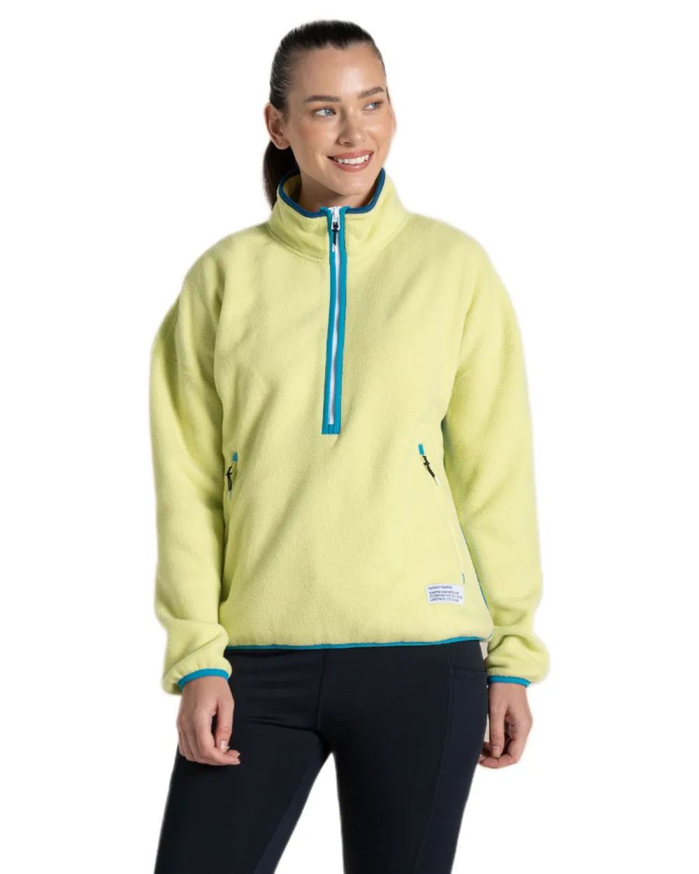 Craghoppers Womens CO2 Renu Half Zip Fleece Sweater Walking Fleece Jackets