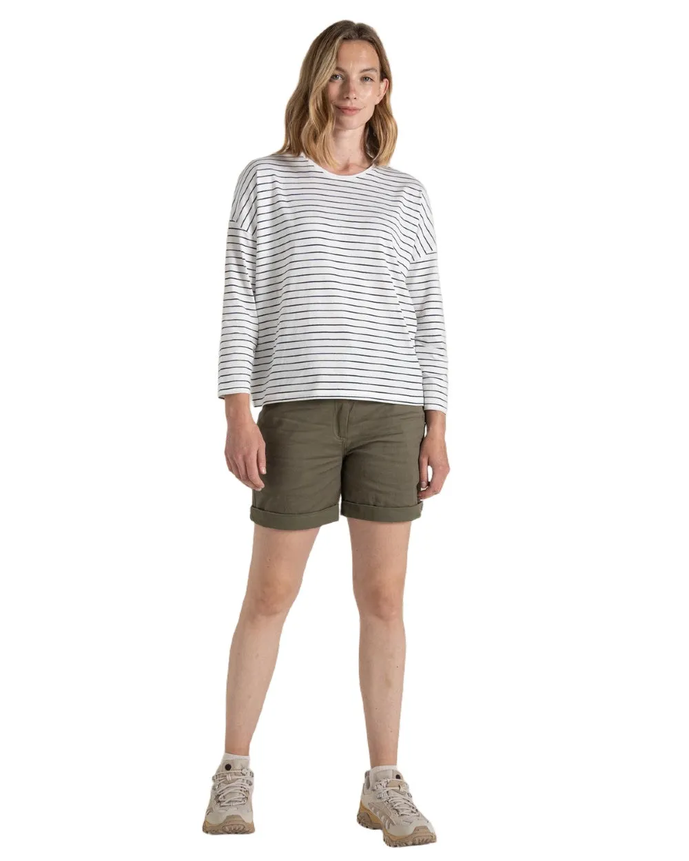 Craghoppers Womens Kielder Long Sleeved T-Shirt Hiking Shirts for Men