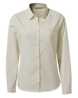 Craghoppers Womens Kiwi II Long Sleeved Shirt Quick-Dry Hiking Shirts