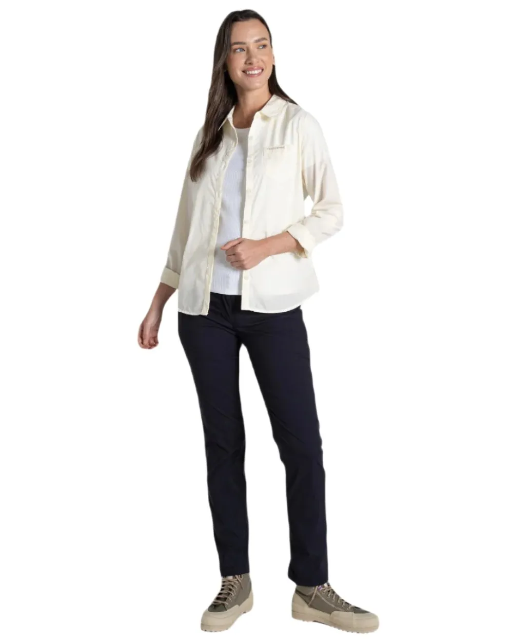 Craghoppers Womens Kiwi II Long Sleeved Shirt Hiking Shirts for Men