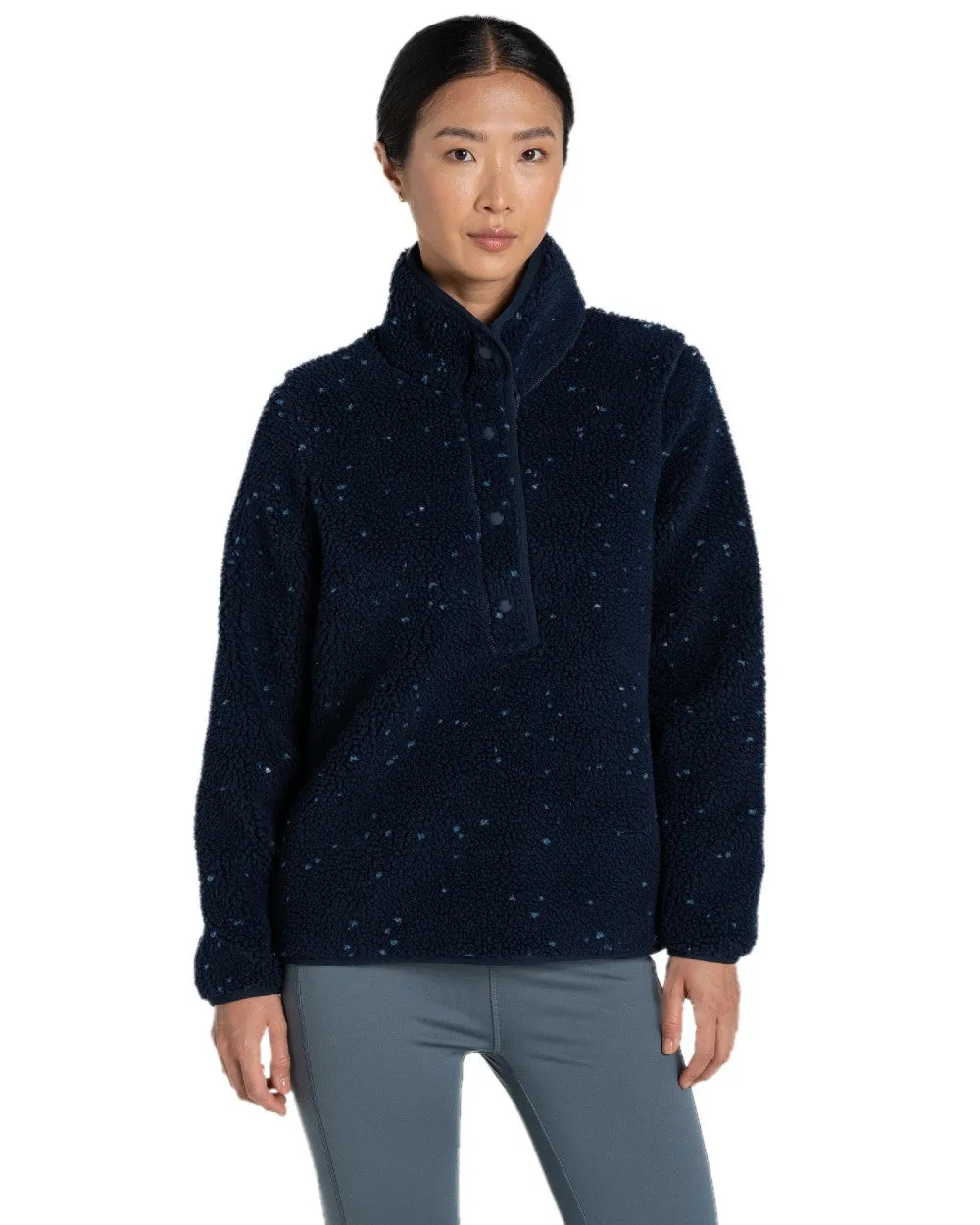 Craghoppers Womens Massey Overhead Fleece Top Walking Fleece Jackets