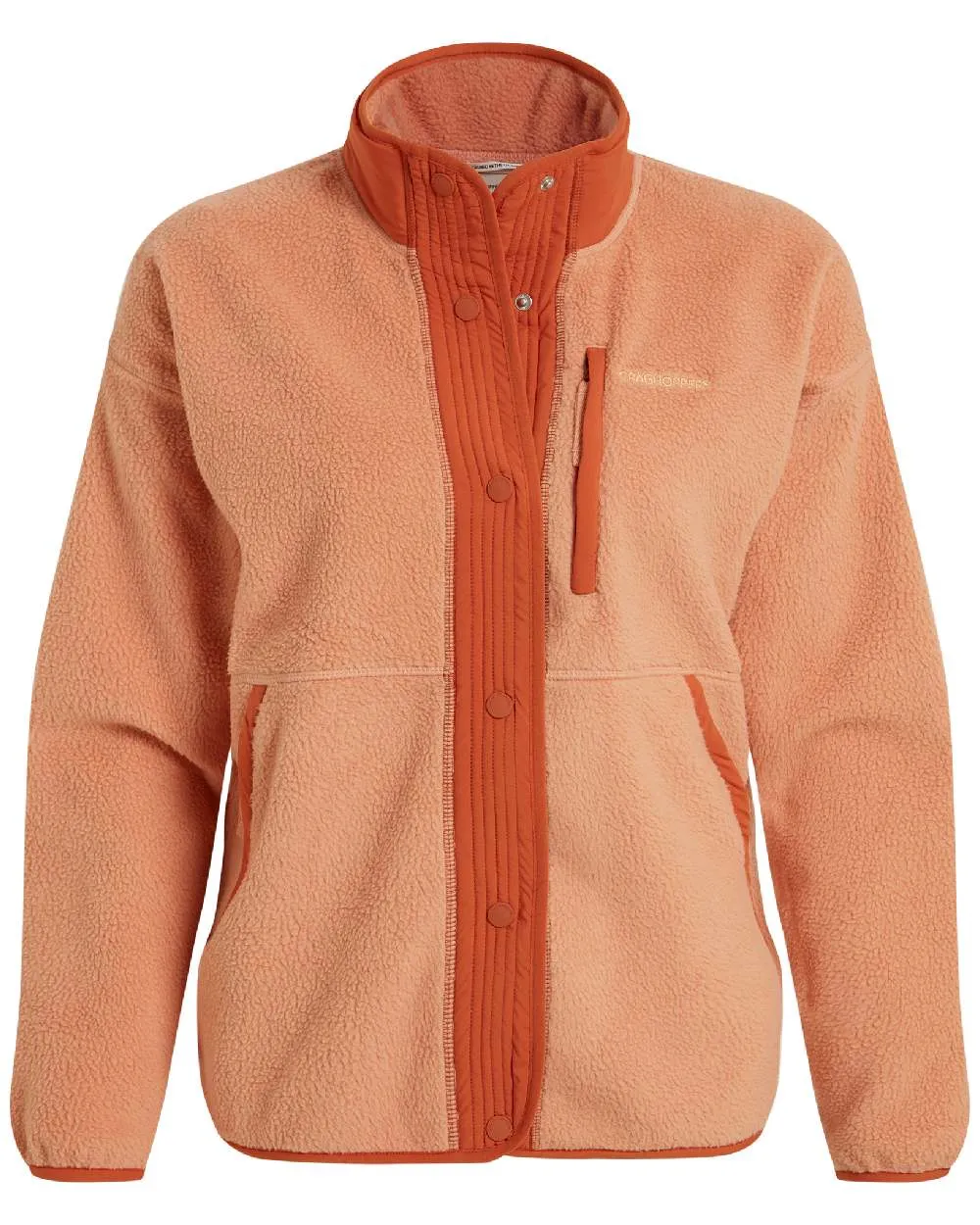 Craghoppers Womens National Trust Oxlip Jacket Walking Sherpa Fleece