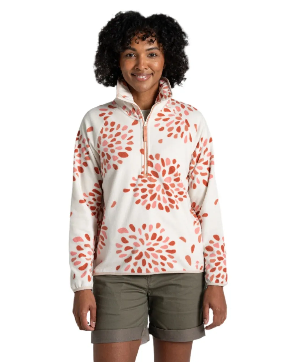 Craghoppers Womens National Trust Reedmace Half Zip Fleece Top Walking Fleece Jackets
