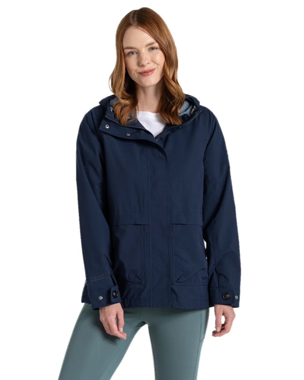 Craghoppers Womens National Trust Tambrook Waterproof Jacket Hiking Waterproof Jackets