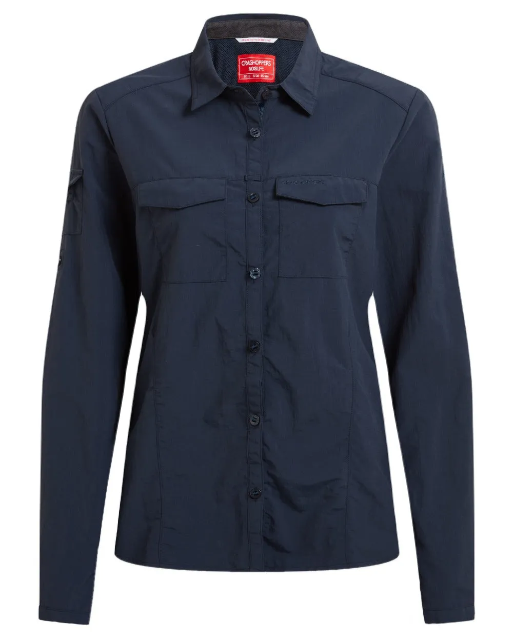 Craghoppers Womens NosiLife Adventure Long Sleeved Shirt III Hiking Shirts for Men