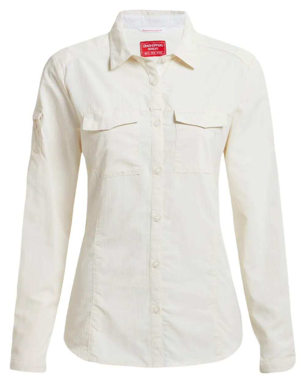 Craghoppers Womens NosiLife Adventure Long Sleeved Shirt III Quick-Dry Hiking Shirts
