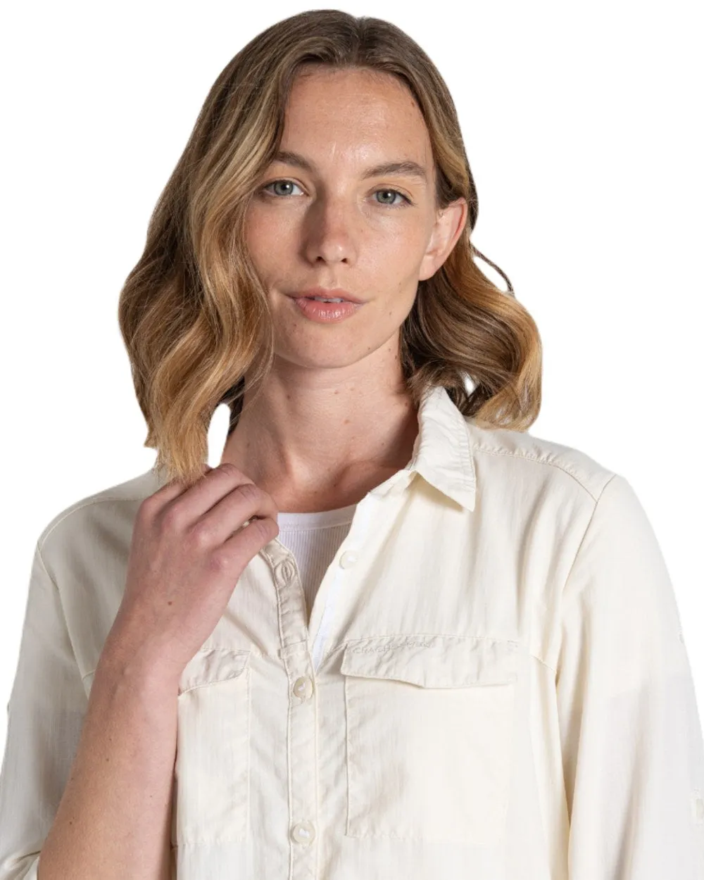 Craghoppers Womens NosiLife Adventure Long Sleeved Shirt III Hiking Shirts for Men