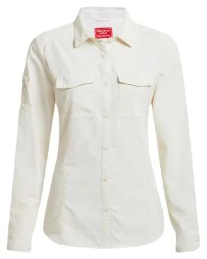 Craghoppers Womens NosiLife Adventure Long Sleeved Shirt III Quick-Dry Hiking Shirts