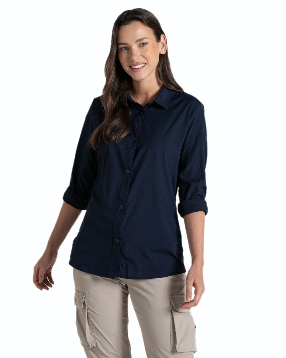 Craghoppers Womens NosiLife Freeda Long Sleeved Shirt Hiking Shirts for Men
