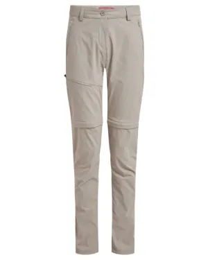 Craghoppers Womens NosiLife Pro Convertible Trousers Lightweight Walking Shorts