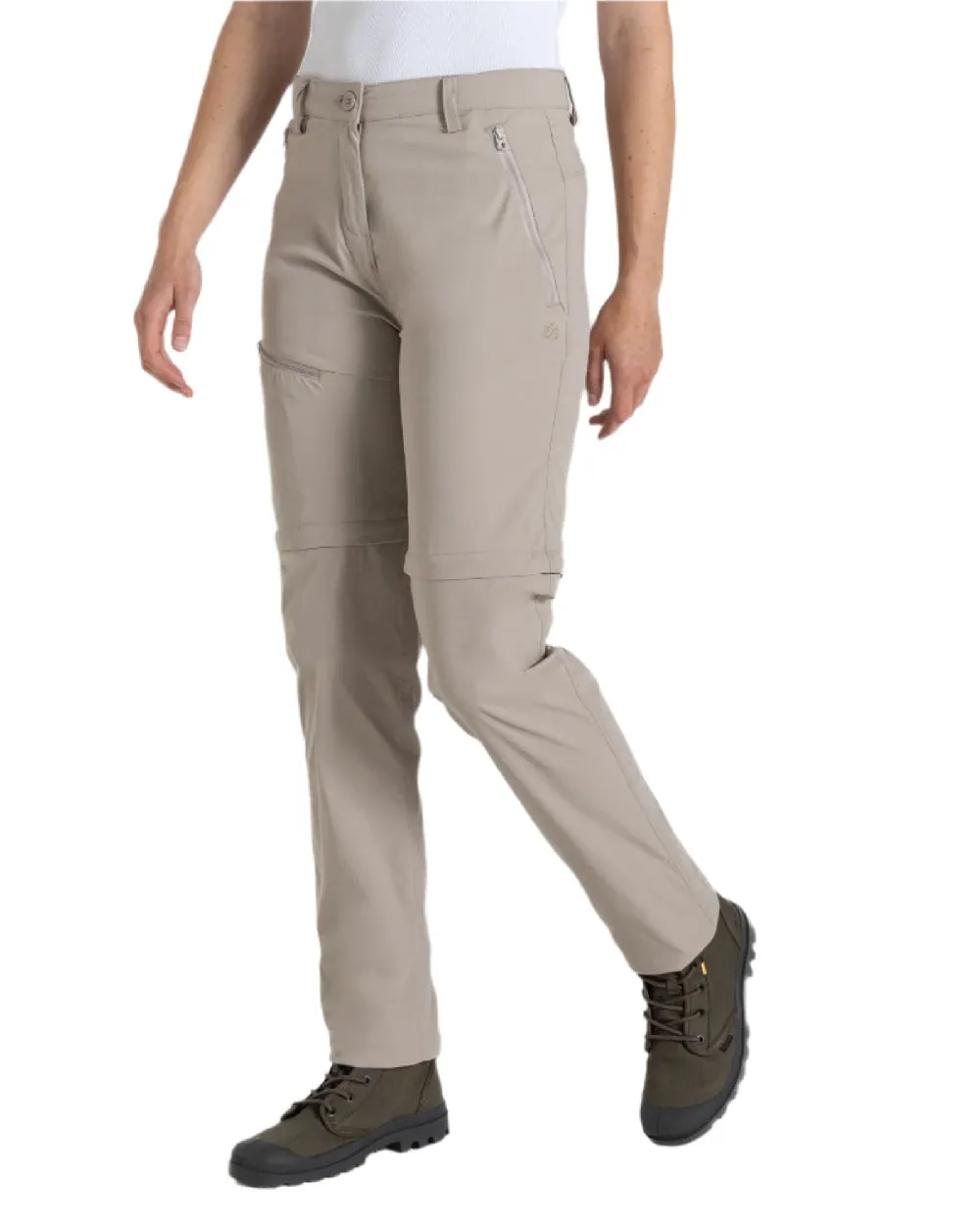 Craghoppers Womens NosiLife Pro Convertible Trousers Walking Cargo Shorts