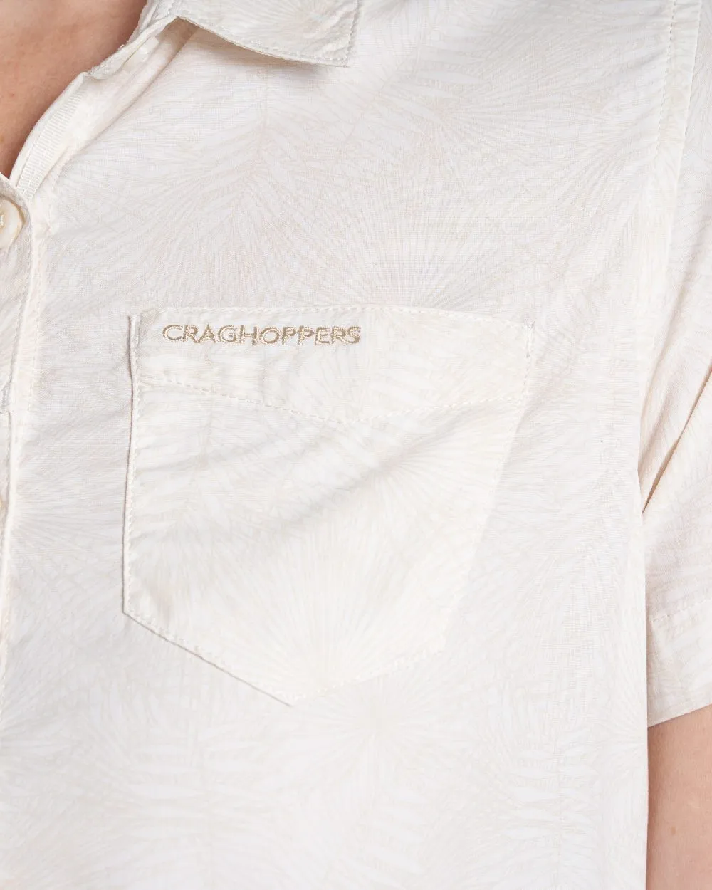 Craghoppers Womens NosiLife Vanna Short Sleeved Shirt Hiking Shirts for Men