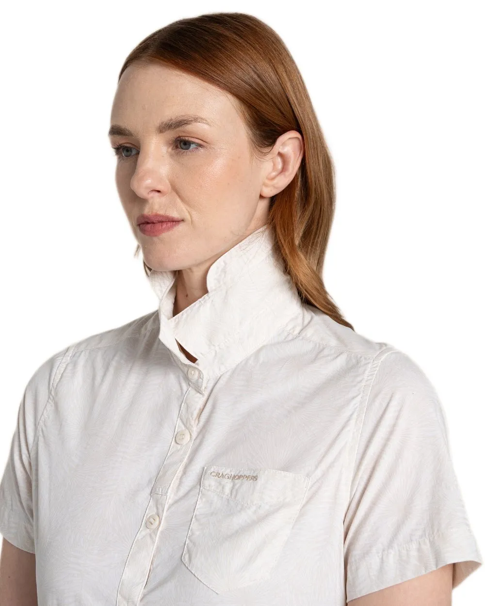 Craghoppers Womens NosiLife Vanna Short Sleeved Shirt Hiking Shirts for Men