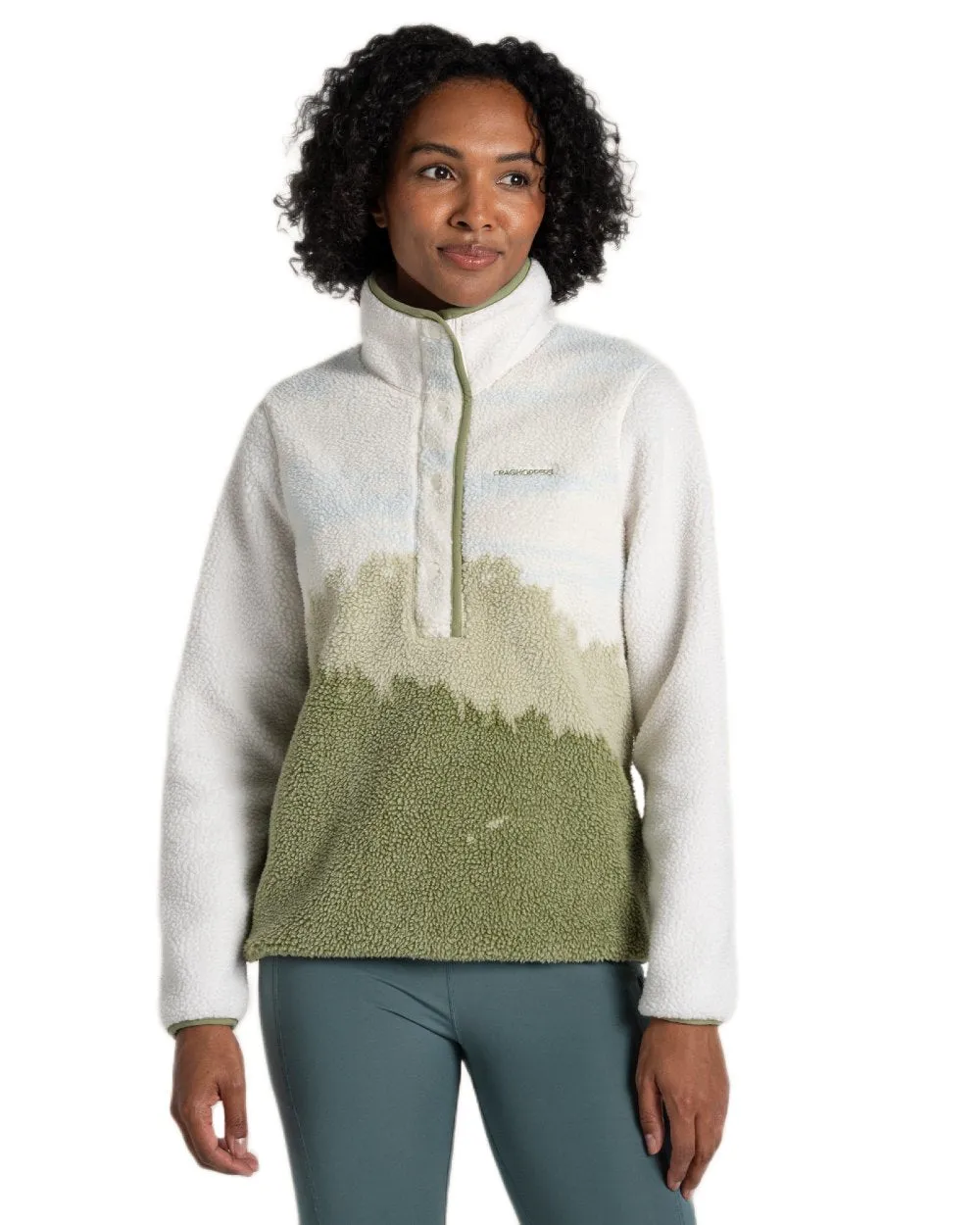 Craghoppers Womens Rosemary Overhead Top Walking Fleece Jackets