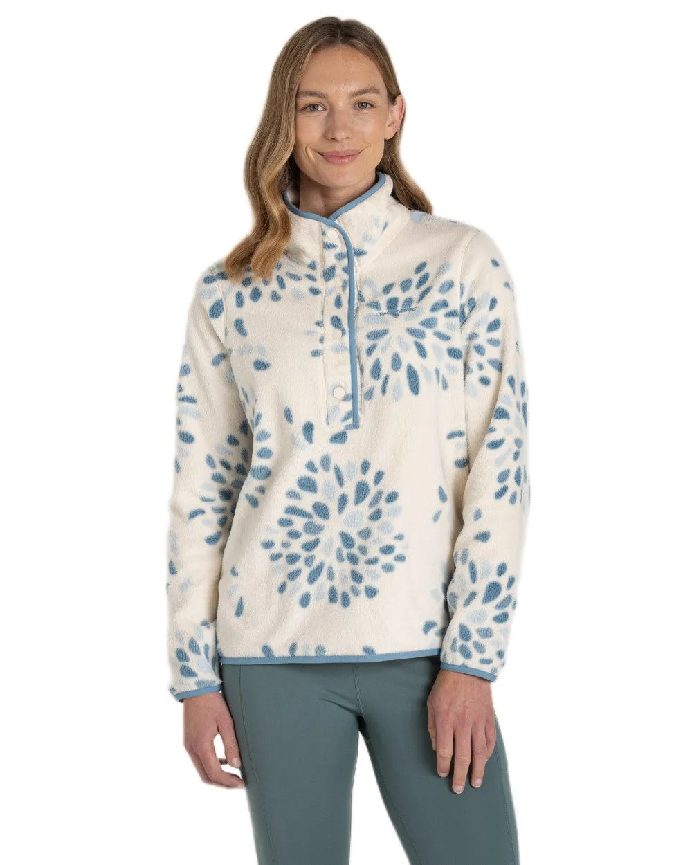 Craghoppers Womens Rosemary Overhead Top Walking Fleece Jackets