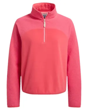 Craghoppers Womens Selina Half Zip Fleece Top Walking Sherpa Fleece