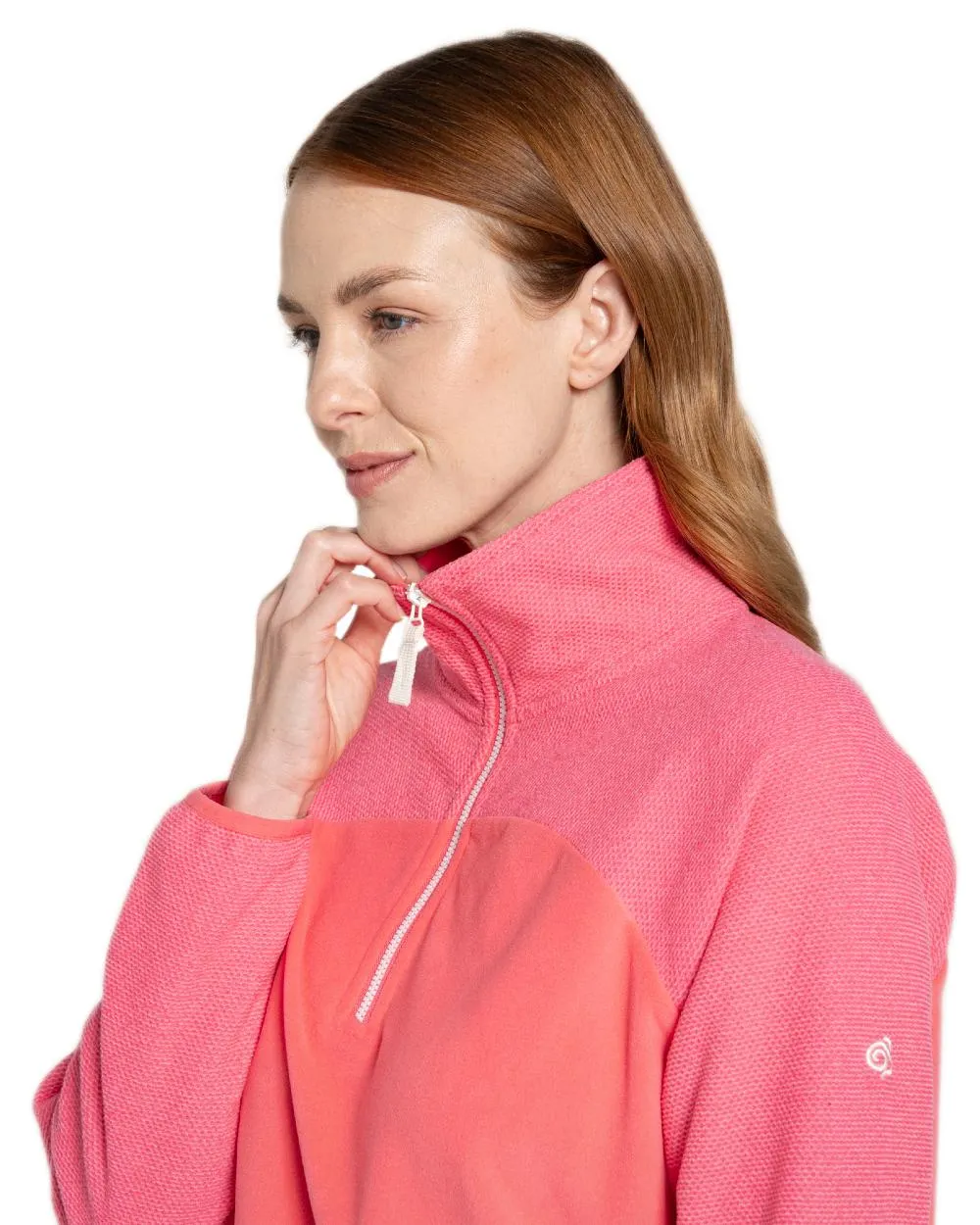 Craghoppers Womens Selina Half Zip Fleece Top Walking Fleece Jackets