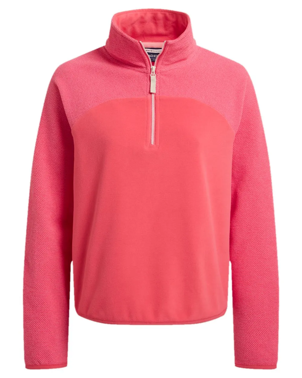 Craghoppers Womens Selina Half Zip Fleece Top Walking Sherpa Fleece