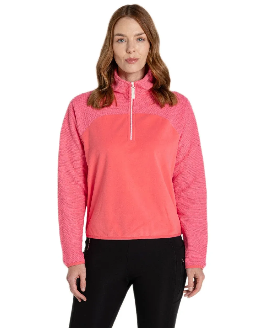 Craghoppers Womens Selina Half Zip Fleece Top Walking Fleece Jackets