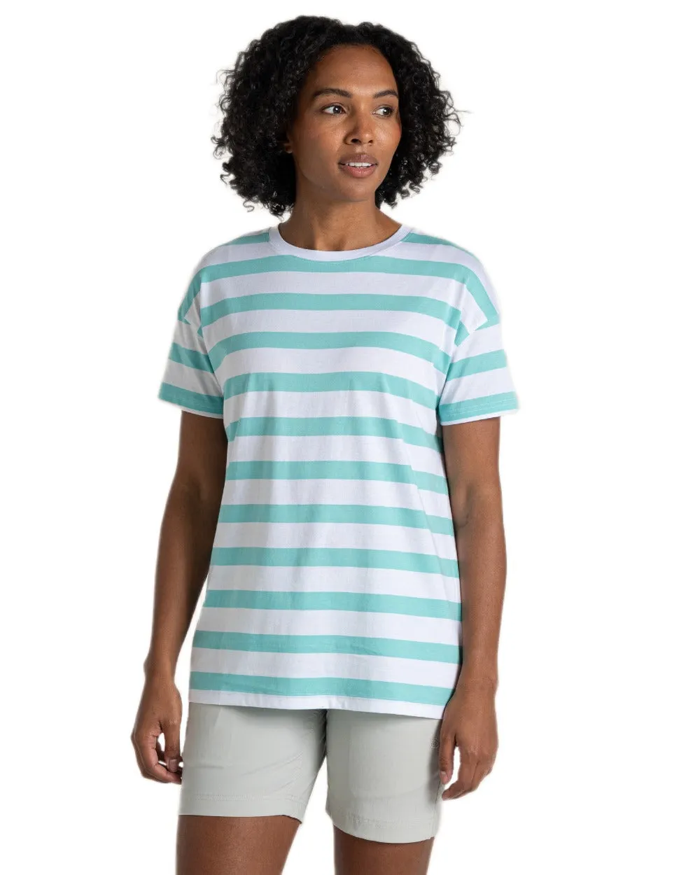 Craghoppers Womens Yago Short Sleeved Top Hiking Shirts for Men
