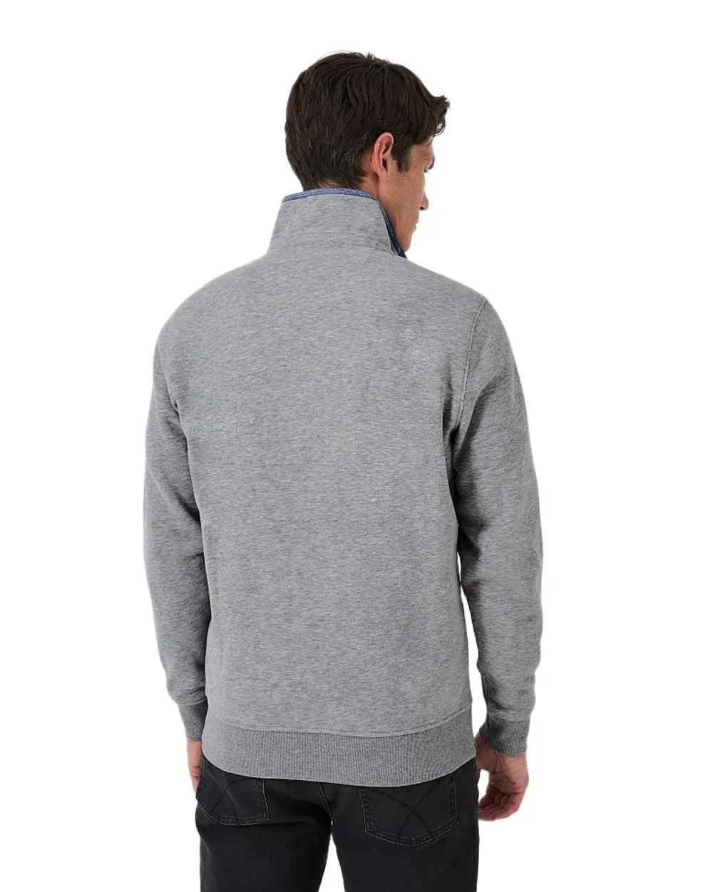 Crew Clothing Mens Classic Half Zip Sweatshirt Warm Sweatshirts for Men