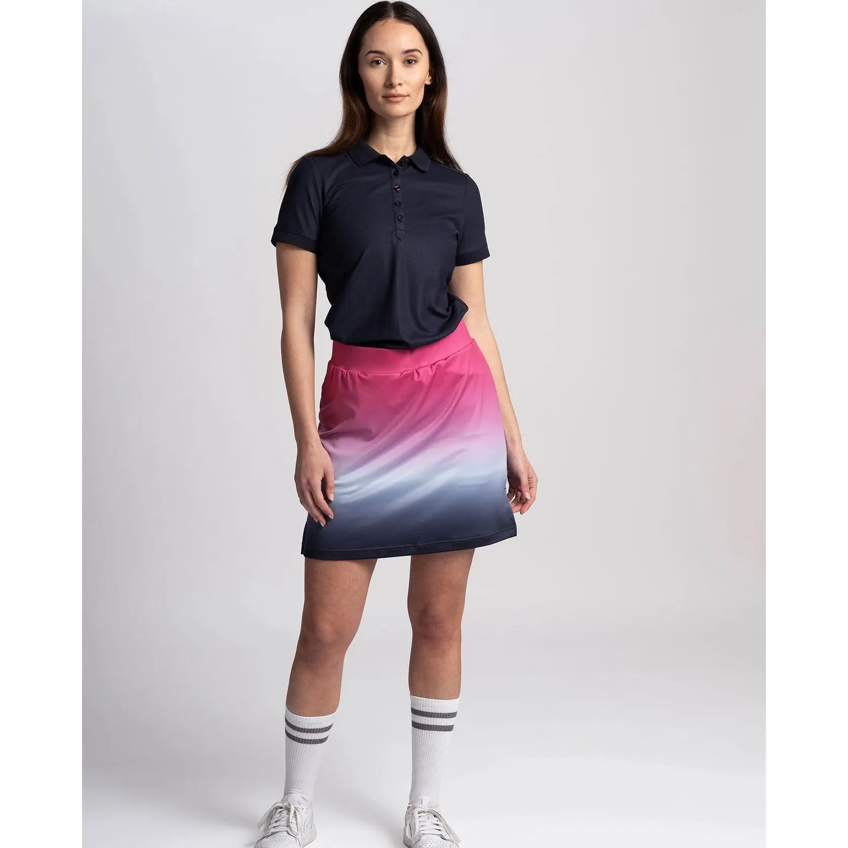 Cross Women'S Amy Polo Golf Shirt - Navy Own Every Step Steal