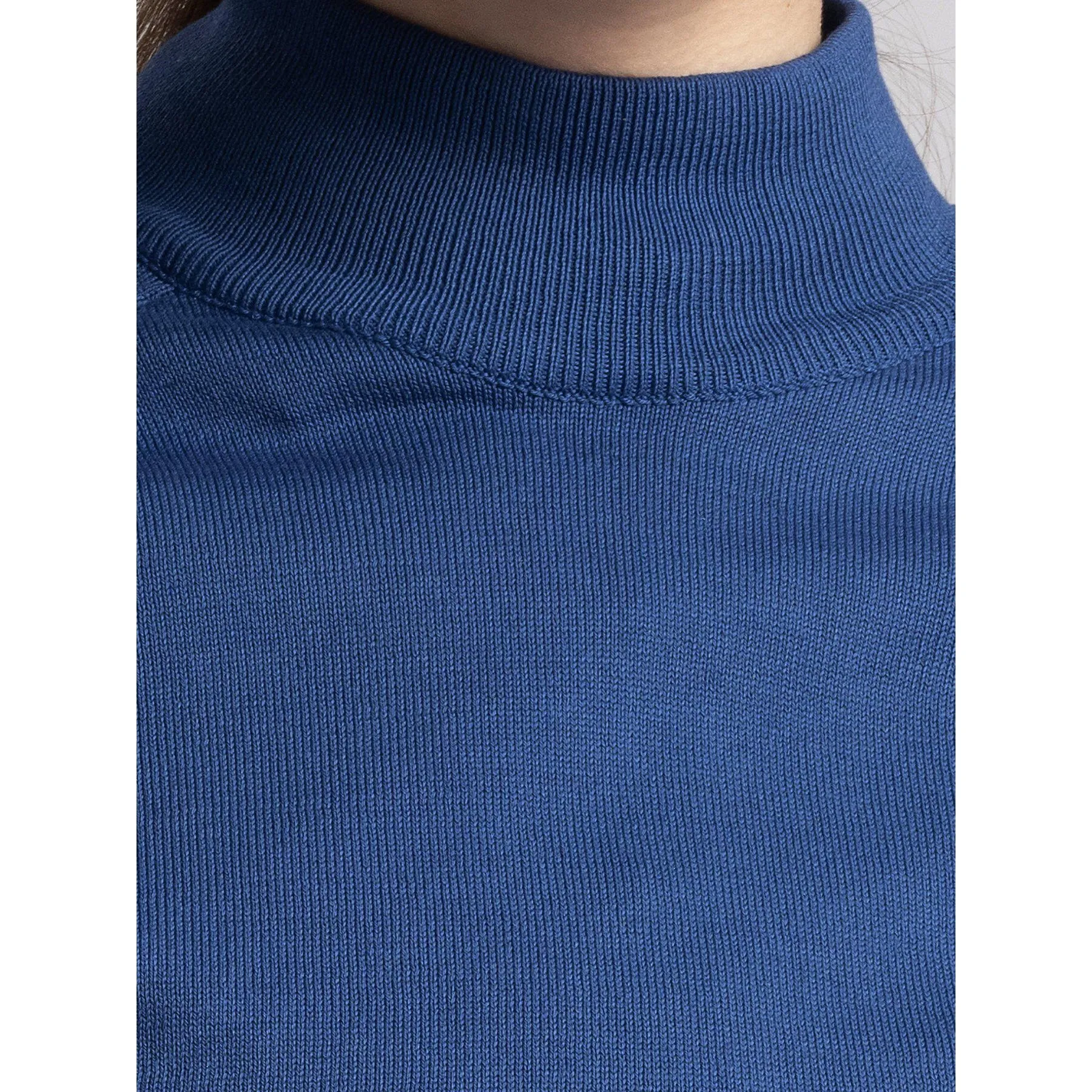 Not for the Ordinary Cross Women'S Gillian Crew Golf Knit - True Blue