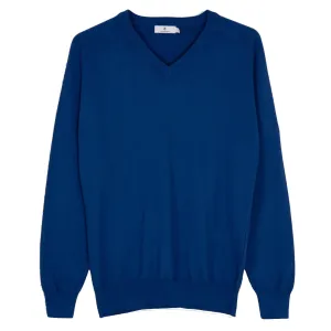 Built to Perform Black Friday Deal Cross Women'S Gina V-Neck Golf Knit - True Blue