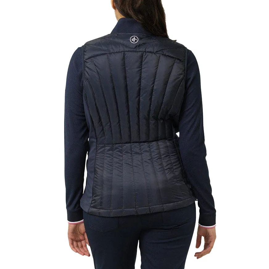 Cross Women'S Hybrid Golf Vest - Navy Redefine Classic Walk Loud