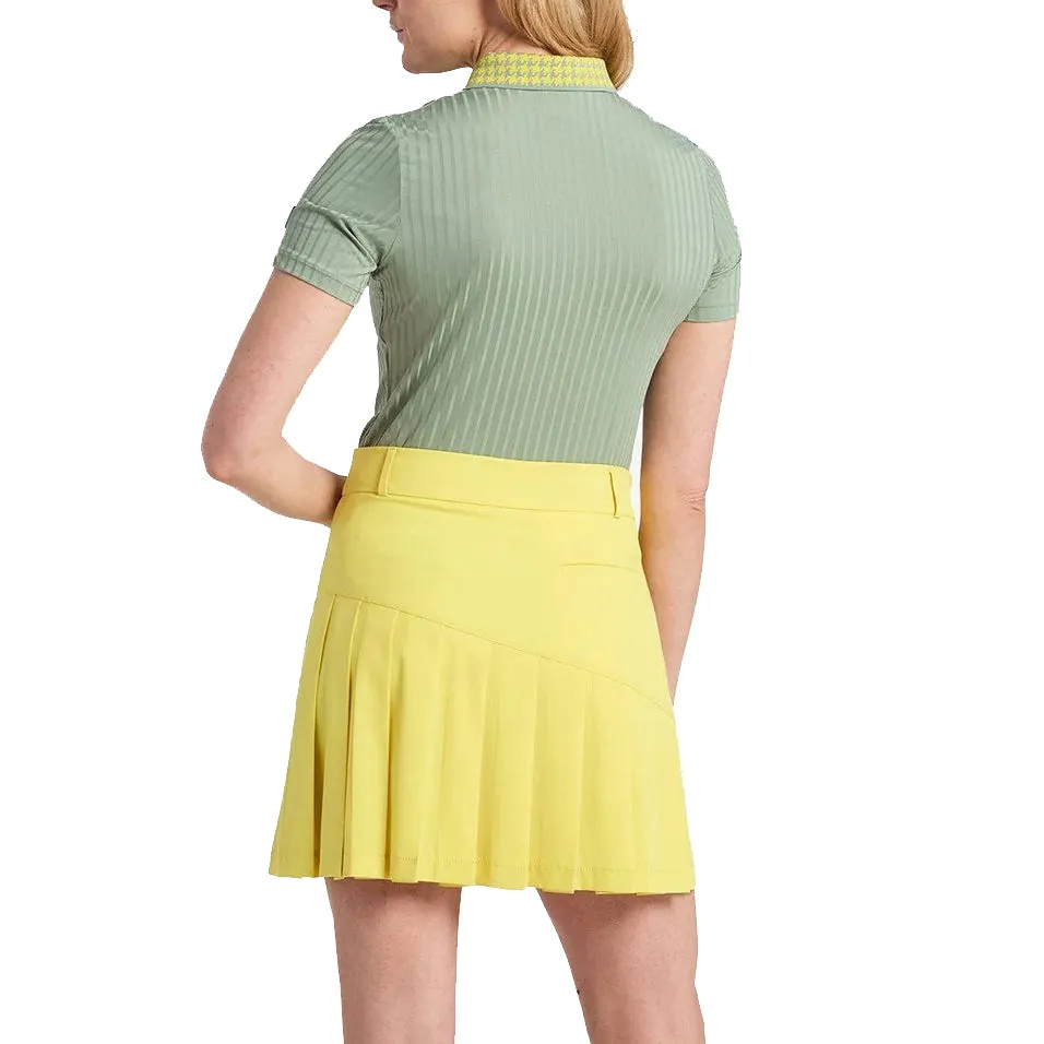Cross Women'S Rib Polo Golf Shirt - Milky Jade Step Into Strength Walk with Power