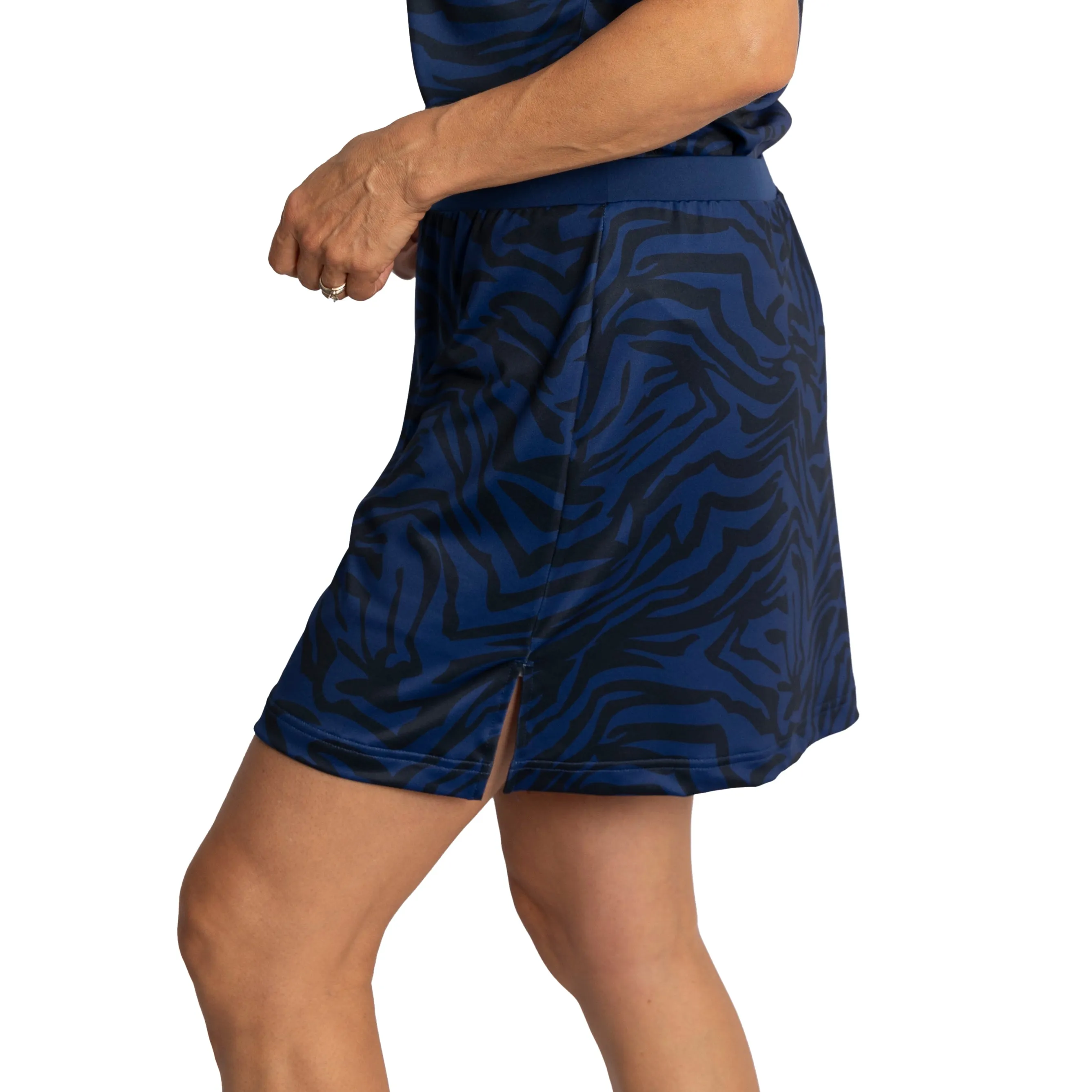 Cross Women'S Stella Golf Skort - Navy Zebra Made to Turn Heads Fearlessly You